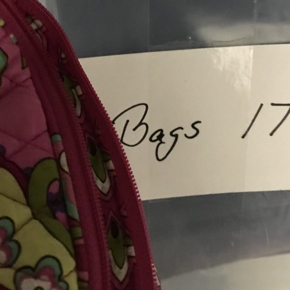 VERA BRADLEY Backpack Petal Pink Swirls 11H X 15W X 6D EUC - Picture 7 of 7